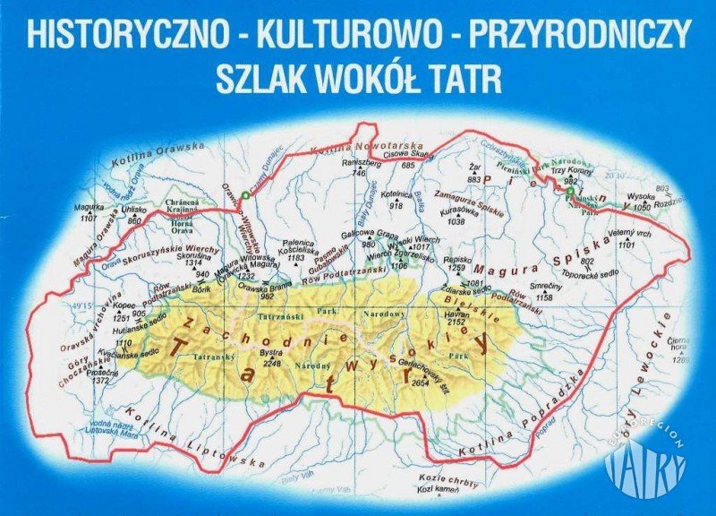 szlak rowerowy wokół tatr